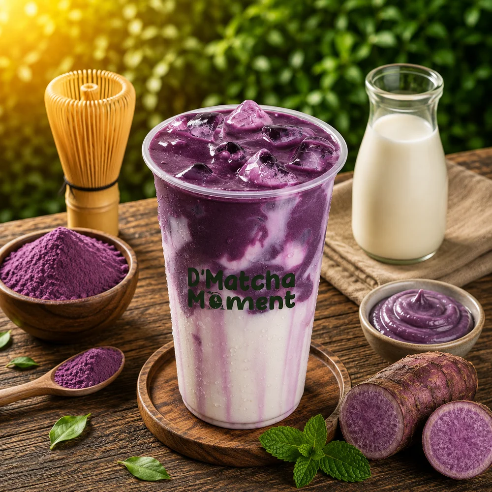 Purple Huge (Ube Latte)